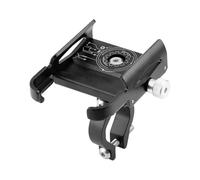 JBPIHZT Support De Téléphone Vélo Rotation À 360 Degrés pour Appareils 4.7-7.0 Pouces Mobile pour Guidon Moto(Noir,Standard Model)