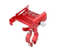 JBPIHZT Support De Téléphone Vélo Rotation À 360 Degrés pour Appareils 4.7-7.0 Pouces Mobile pour Guidon Moto(Rouge,Rotary Model)