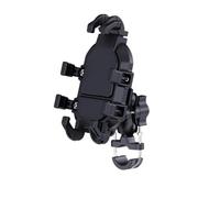 JBPIHZT Support Téléphone Guidon Moto De Roue Arrière Miroir Rétroviseur GPS Navigation pour Motocyclette Vélo Bicyclette