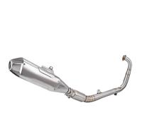 JBPIHZT Système De Liaison D'échappement Pour Moto Kit De Silencieux Complet Pour Kovemoto 450 Rally Accessoires De Modification(StyleB)