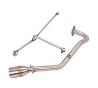 JBPIHZT Système D'échappement Moto Échappement Modifier Connexion De Tuyau Liaison Avant Silencieux 51 Mm Pour Sym Pour CRUISYM 150 125 Pour CRUISYM150