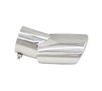 JBPIHZT Tuyau Échappement Arrière Voiture Gueule Silencieux POUR CRV CR-V 2012 2013 2014 2015 Rond Acier Inox Accessoires Auto Style(Argent)
