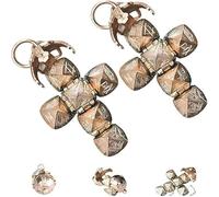 JBPPIOOUA Mini Pendentif maçonnique de sphère transformante, Pendentif Vintage de Croix de Transformation de sphère, Symbole Portable de l’héritage fraternel, pour la Famille des Amis