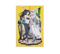 JBQOUOUZ Arifureta Impression sur toile de dessin animé « From Commonplace to World's Strongest Hot-blooded » - Décoration murale pour chambre à coucher - 60 x 90 cm - Sans cadre