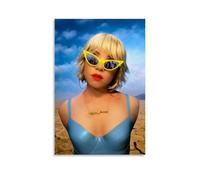 JBQOUOUZ Carly Rae Jepsen Impression sur toile pour album de musique Pop Singer, décoration murale, 40 x 60 cm, sans cadre