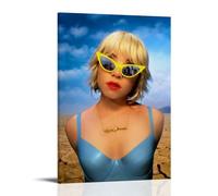 JBQOUOUZ Couverture de l'album de musique Carly Rae Jepsen - Impression sur toile - Décoration murale pour chambre à coucher - 30 x 45 cm - Style cadre