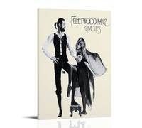 JBQOUOUZ Fleetwood Impression sur toile pour album de musique Mac Pop Singer, décoration murale pour chambre à coucher, 50 x 75 cm, style cadre