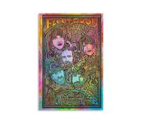 JBQOUOUZ Fleetwood Impression sur toile pour décoration murale d'album de musique Mac Pop Singer, sans cadre, 50 x 75 cm