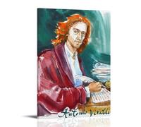 JBQOUOUZ Impression sur toile pour album de musique Antonio Vivaldi - Décoration murale pour chambre à coucher - 40 x 60 cm - Style cadre