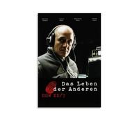 JBQOUOUZ Poster sur toile Das Leben Der Anderen - Décoration murale pour chambre à coucher - 30 x 45 cm - Style sans cadre