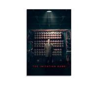 JBQOUOUZ The Imitation Game Classic Movies Wonderful TV Series Poster sur toile Décoration murale pour chambre à coucher 60 x 90 cm Sans cadre