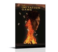 JBQOUOUZ The Imitation Game Classic Movies Wonderful TV Series Poster sur toile Décoration murale pour chambre à coucher 40 x 60 cm Style cadre