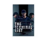 JBQOUOUZ The Terminal List - Poster sur toile de la série télévisée classique - Décoration murale pour chambre à coucher - 20 x 30 cm - Style sans cadre