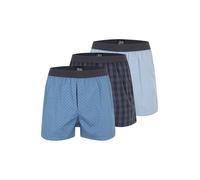 jbs Boxers bleu marine / bleu-gris / bleu clair / blanc, Taille M