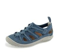 JBU Femmes Cupcake Casual Confortable Flexible Soutien de la voûte plantaire APMA accepté Pêcheur Marche Plat, denim, 37.5 EU
