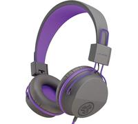 Jbuddies Studio Casque Audio Avec Fil Pour Enfants, Casque Câblé Filaire Supra-Auriculaire Pour Jeunes Oreilles Avec Limiteur De Volume, Isolation Sonore Et Micro (Violet)[X2335]