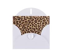 JBYJBX Cartes de vœux à motif léopard, 10,2 x 15,2 cm, pour toutes les occasions, motifs assortis pour anniversaire, mariage
