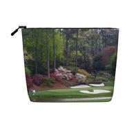 JBYJBX Trousse de toilette imperméable à fermeture éclair pour femme Motif parcours de golf