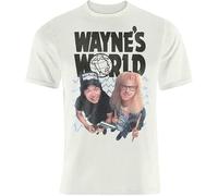 JC KOO Awesome Wayne's World Cult Movie 100% Cotton Soft T-Shirt White XXL