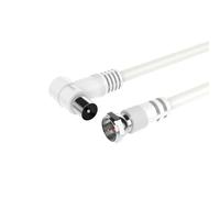 Jc Nb1499 Blanco - 5 M Cable De Video (coaxial) - 9.5mm - Macho A Macho