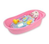 Jc Toys Jc Toys 7-Piece Pink Baby Doll Bath Gift Set Fits Most Dolls Up To 16 Dolls - Ages 2+ - Designed By Berenguer Boutique Baby Doll