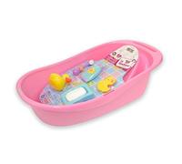 Jc Toys Jc Toys 7-Piece Pink Baby Doll Bath Gift Set Fits Most Dolls Up To 16 Dolls - Ages 2+ - Designed By Berenguer Boutique Baby Doll