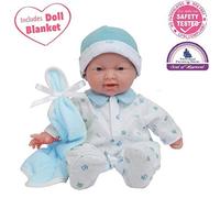 Jc Toys, La Baby 11-Inch Washable Soft Body Boy Play Doll For Children 12 Months And Older, Designed By Berenguer