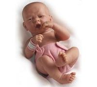 JC Toys – Poupée fille La Newborn First Yawn 36 cm Rose