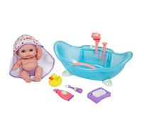 JC TOYS - Poupée Corps goma. avec banera transparete, Multicolore (16990)