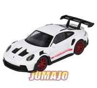 Norev Voiture miniature Porsche 911 (992) GT3 RS 2022 1:43 Diecast Blanc/Rouge avec lettrage