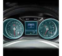 JCAKES Accessoires de Protecteur de Tableau de Bord de Voiture Autocollant de Compteur de Vitesse intérieur Transparent TPU Film refit, pour Mercedes Benz Classe A GLA 2016-2020