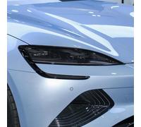 JCAKES Film de protection de phare de voiture - Autocollant en TPU noir transparent pour restauration de phares - Accessoires BYD Seal 2022-2023