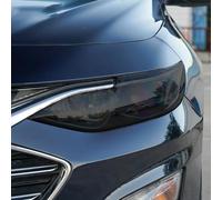 JCAKES Lot de 2 films de protection pour phare avant de voiture, autocollants en TPU transparent fumé noir, pour Chevrolet Malibu XL 2019-2023