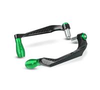 JCAKES Protège Mains Moto Levier Moto Garde Poignées Guidon Leviers d'embrayage Frein Moto Universelle pour Kawasaki 7/8 "22MM Poignées De Guidon Protecteur protège Mains(Vert)
