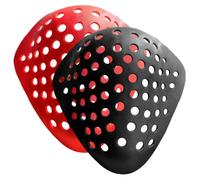 Jcasbdn 2pcs masque Économiseur d'oreille en silicone masque support intérieur respirant mi-face deadpool cosplay