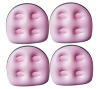 Jcasbdn 4pcs Booster siège 18.5x14.6x5, 9 Pouces PVC Confort Non Folie Sièges de Baignoire Gonflable