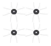 Jcasbdn 4pcs String Trimmer Head Lightweight Portable Sturdy Tire Line Weed Wacker Head Remplacement pour Les coupeurs de graminées électriques Cautes de Jardins de Jardins