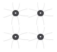Jcasbdn 4pcs String Trimmer Head Lightweight Portable Sturdy Tire Line Weed Wacker Head Remplacement pour Les coupeurs de graminées électriques Cautes de Jardins Jardins