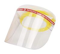 Jcasbdn Bouclier facial Transparent Verre organique protectrice Anti-splash Sécurité Full Face Masque pour le broyage, le soudage et la coupe