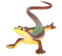 Jcasbdn Lézard Réaliste de 6 Pouces Figurine de lézard Rampant avec Long Tail Educational Decorative PVC Reptile Toys for Home, School