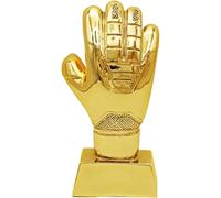 Jcasbdn Trophée de Football, trophée Golden Glove de 5x3x8 Pouces, The Golden Glove pour Match Sports, Championnats d'orthographe, Tournois, compétitions