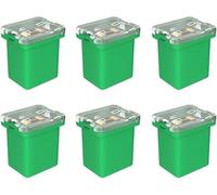 Jcase 12v-24v Assorted Box Shape Fuse For Trucks,Cars And Suvs,Boat(40a) (Pack Of 6)