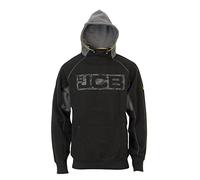 JCB Horton - Sweat à capuche pour homme officiel + Spécifications gratuites, Noir , S