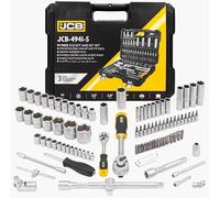 JCB Jeu d'outils 94 pièces 1/4", 1/2" (6 pans) (4-32 mm) / Mallette à outils