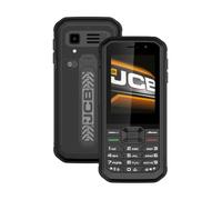 JCB Tradesman 3 Téléphone étanche avec fonction Wi-Fi 4G WhatsApp, Hotspot, Dual-SIM et Bluetooth Noir