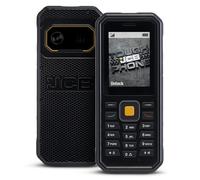 JCB Tradesman 4 Téléphone Portable Robuste 4G Double SIM | IP68/IP69K | MIL-STD-810H | 64MB RAM + 128MB ROM | Batterie 1800mAh | Écran 2,4" Gorilla Glass | Téléphone Chantier - Noir