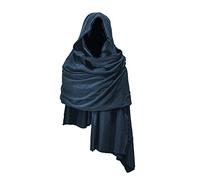 JCBFUME Cape médiévale de la Renaissance pour homme - Tour de cou à capuche - Accessoires Cyberpunk, multicolore