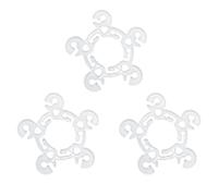 JCBIZ Lot de 120 clips à boucle pour arche de ballons de 6 cm pour décorations d'anniversaire, de fête de mariage