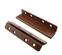 JCBIZ Lot de 2 supports de fixation pour cadre de lit double 150 x 30 mm