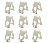 JCBIZ Lot de 30 clips en métal pour cadre photo avec boucle en V